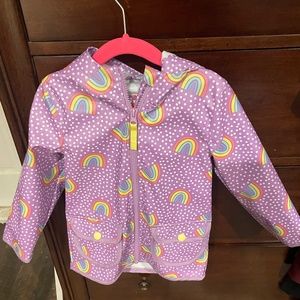 Toddler’s Rainbow Raincoat